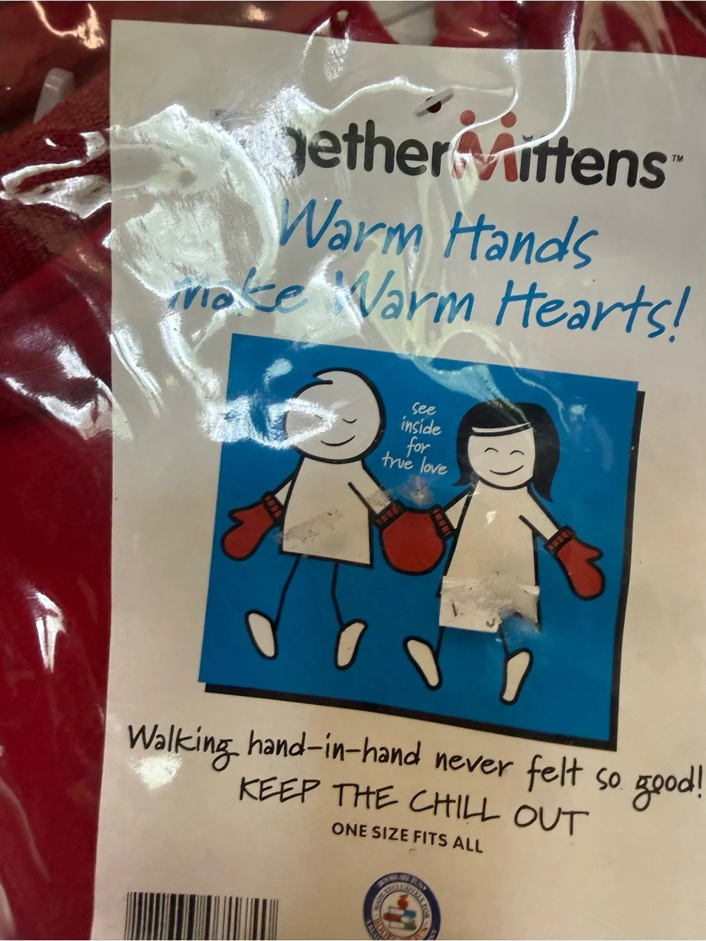 Together soft mittens